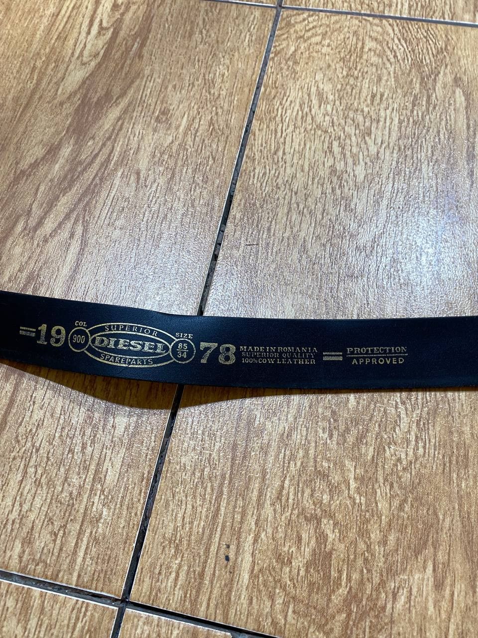 Diesel Vintage Diesel luxury leather belt Size ONE SIZE - 5 Thumbnail