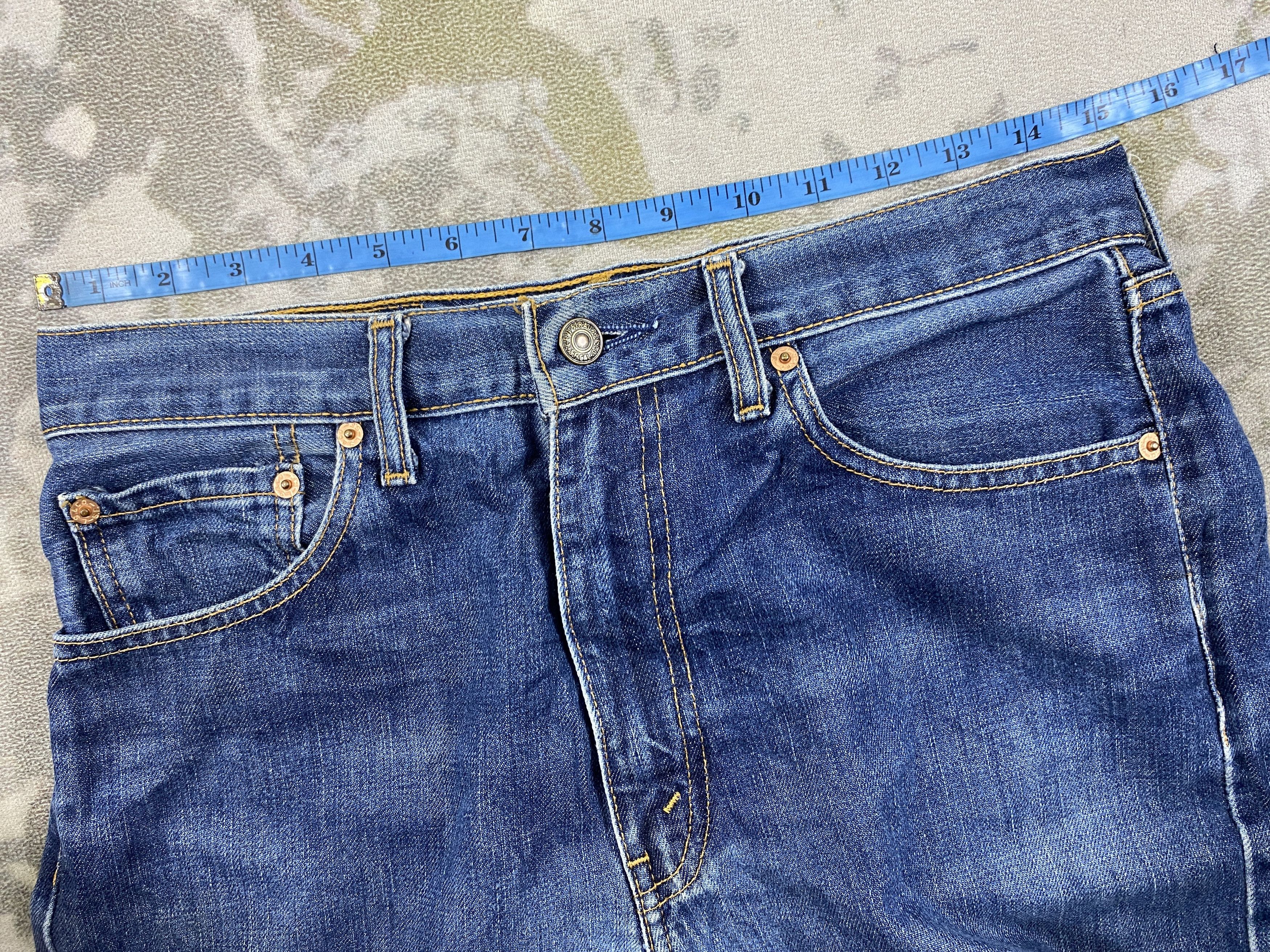 Levi's Vintage Levi's 512 Faded Blue Jeans 30x27.5 Denim-JN3871 Size US 30 / EU 46 - 4 Thumbnail
