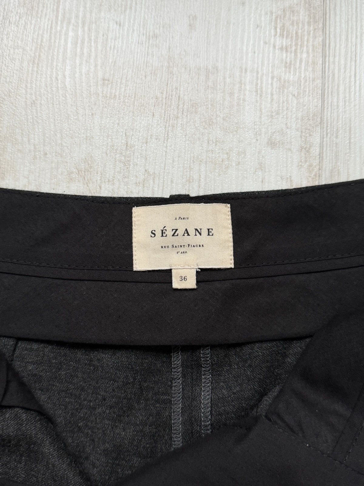 Sezane Sezane Black Trousers Pants Size 36 Capsule Wardrobe Classic Size 26" / US 2 / IT 38 - 8 Thumbnail