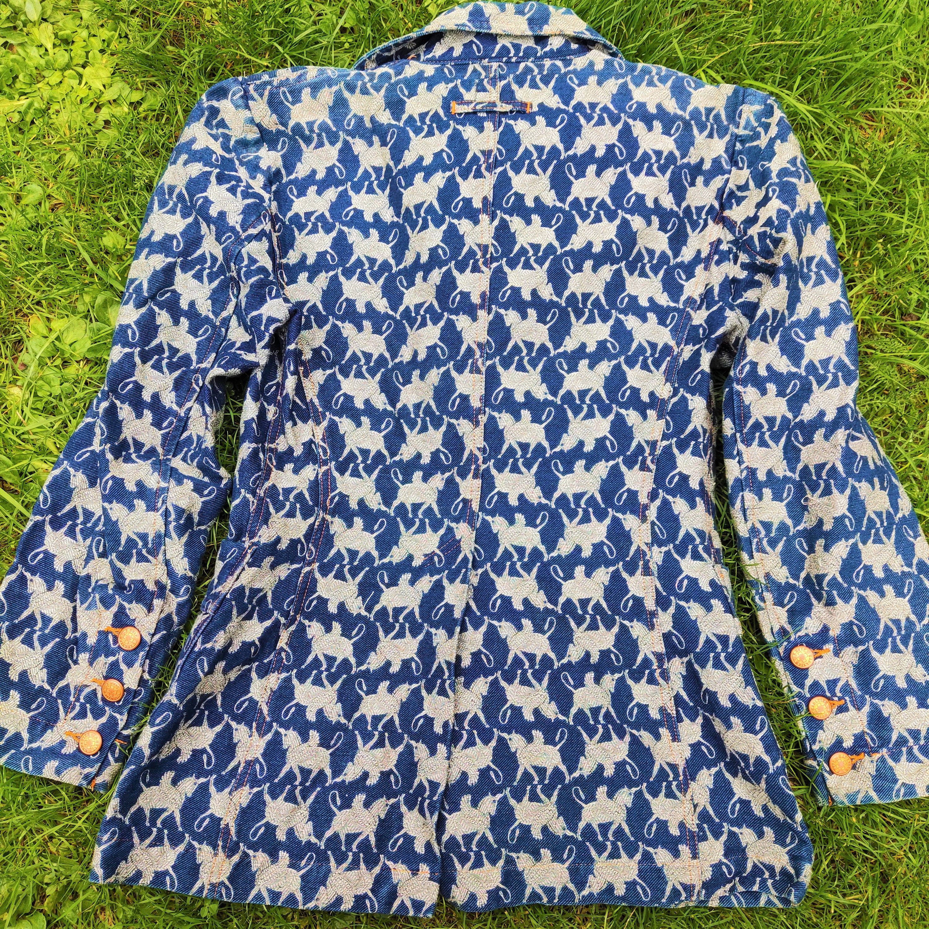 Jean Paul Gaultier Jean Paul Gaultier Bull Pegasus Maori 1994 Jacket Blazer Size US S / EU 44-46 / 1 - 11 Thumbnail