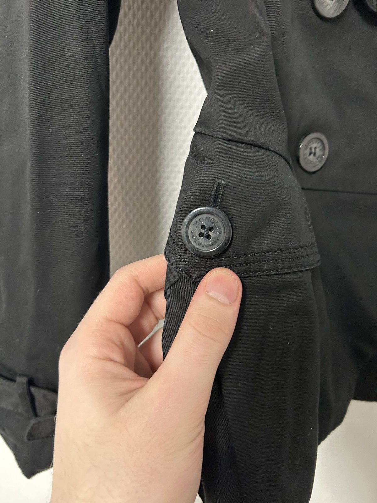 Moncler 2009 Marquise Asymmetric Trench Blazer Jacket Size US XS / EU 42 / 0 - 10 Thumbnail