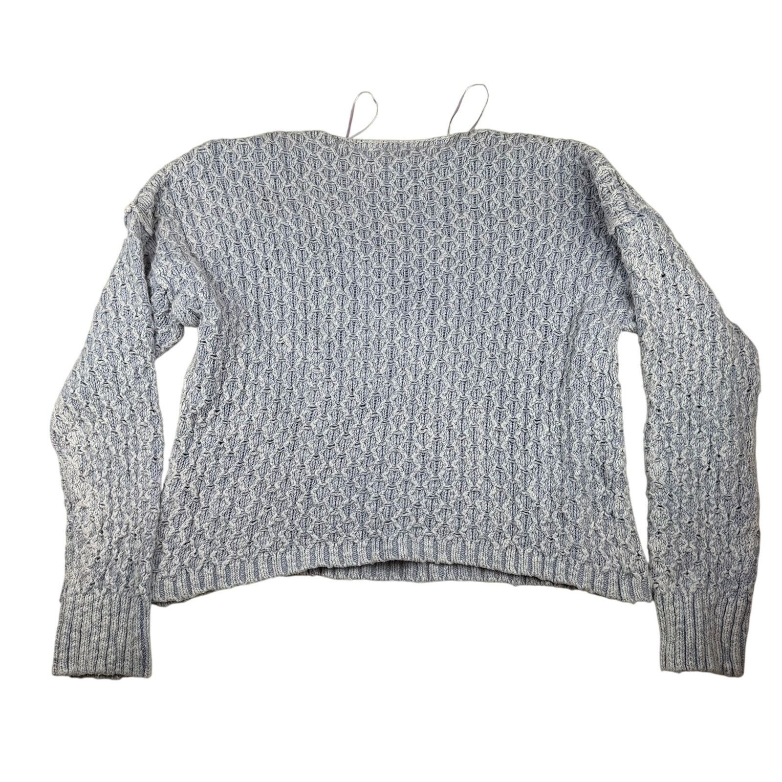 Anthropologie PILCRO Lavender Crop Knit Sweater Size S Size S / US 4 / IT 40 - 2 Thumbnail