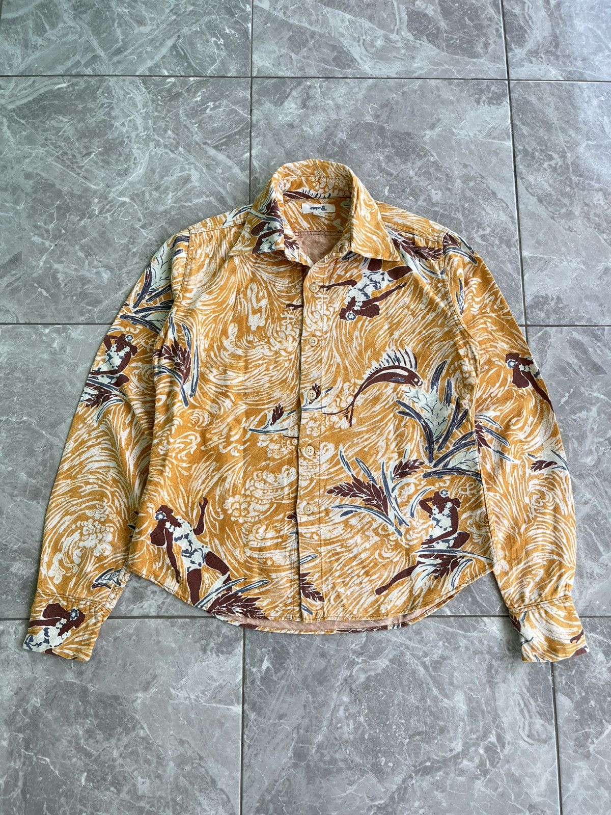 45rpm Japanese Brand 45rpm Full Print Button Shirt Size US S / EU 44-46 / 1 - 1 Thumbnail