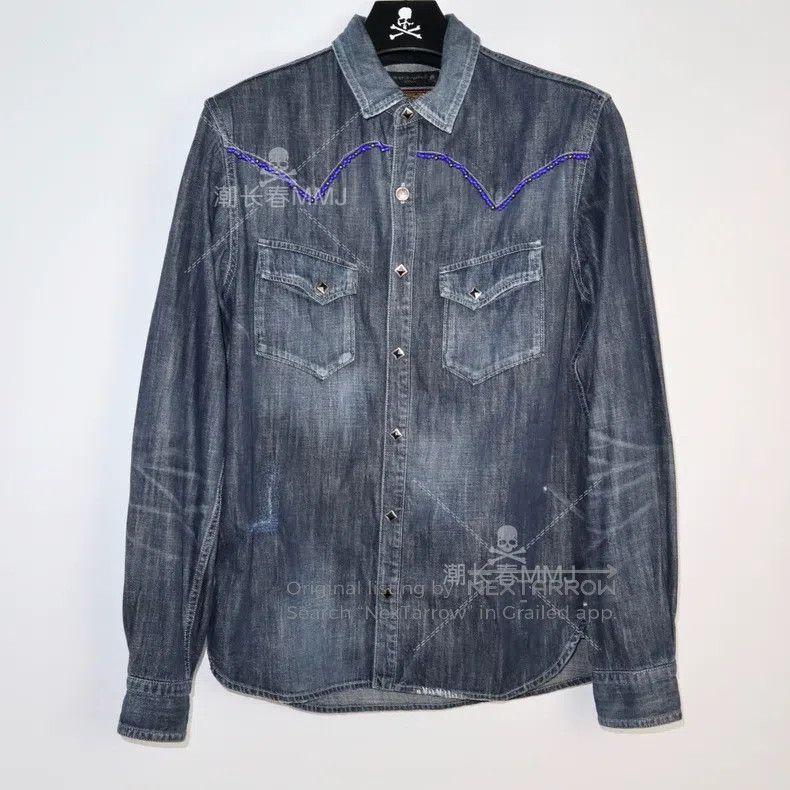 Neighborhood Neighborhood Denim Shirt Size US M / EU 48-50 / 2 - 1 Thumbnail