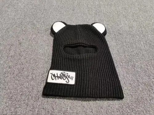 Other Panda Bear Ears Balaclava Ski Mask Black Color Size ONE SIZE - 1 Thumbnail