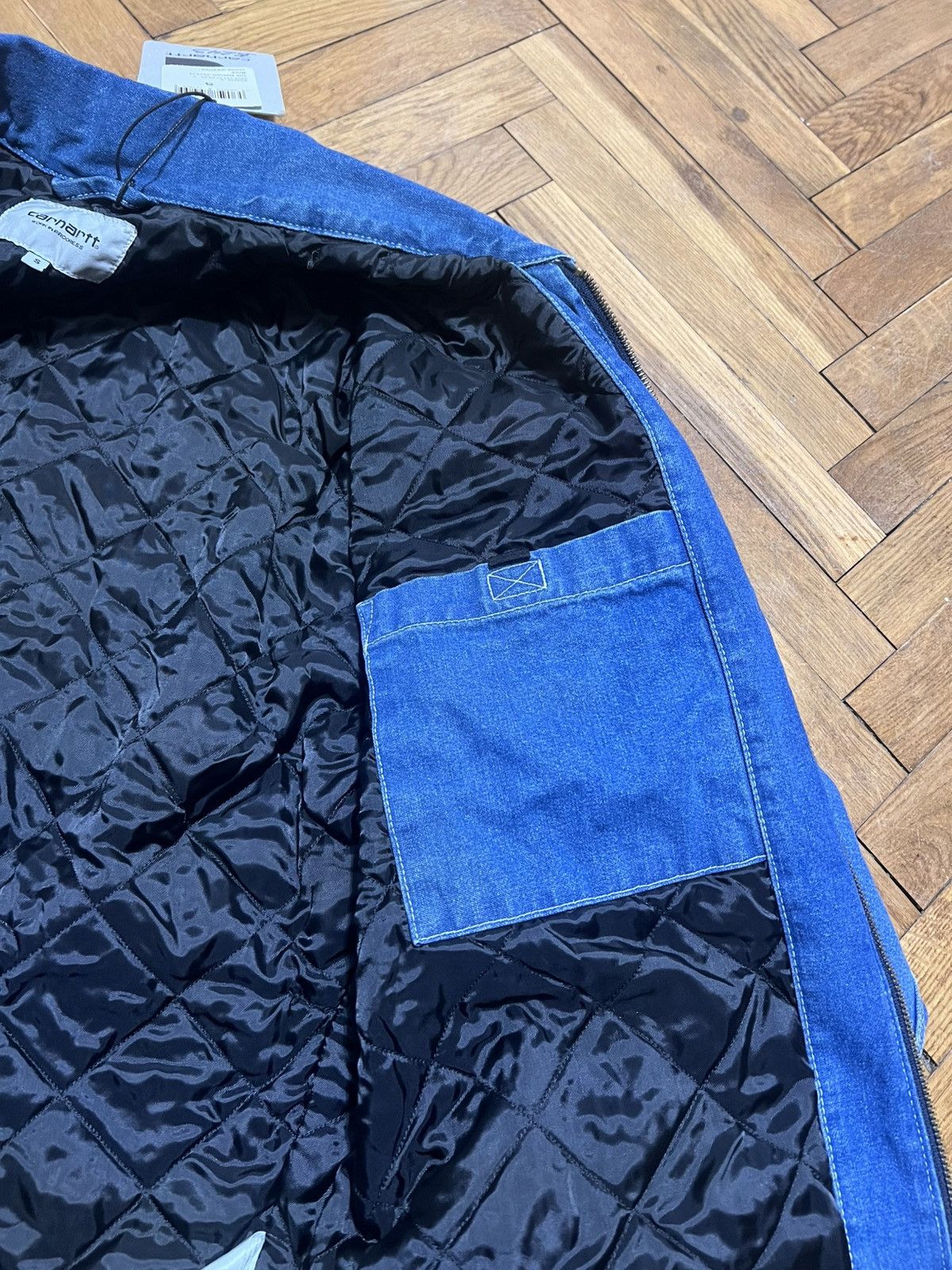 Carhartt Carhartt OG Detroit Jacket blue denim S Size US S / EU 44-46 / 1 - 9 Thumbnail