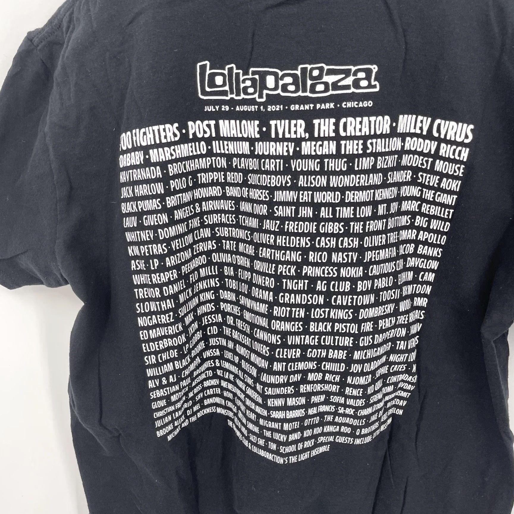 Vintage VINTAGE Lollapalooza Concert Shirt Mens Large Grant Park Chicago Concert 2021 Brain Tee Size US L / EU 52-54 / 3 - 5 Thumbnail