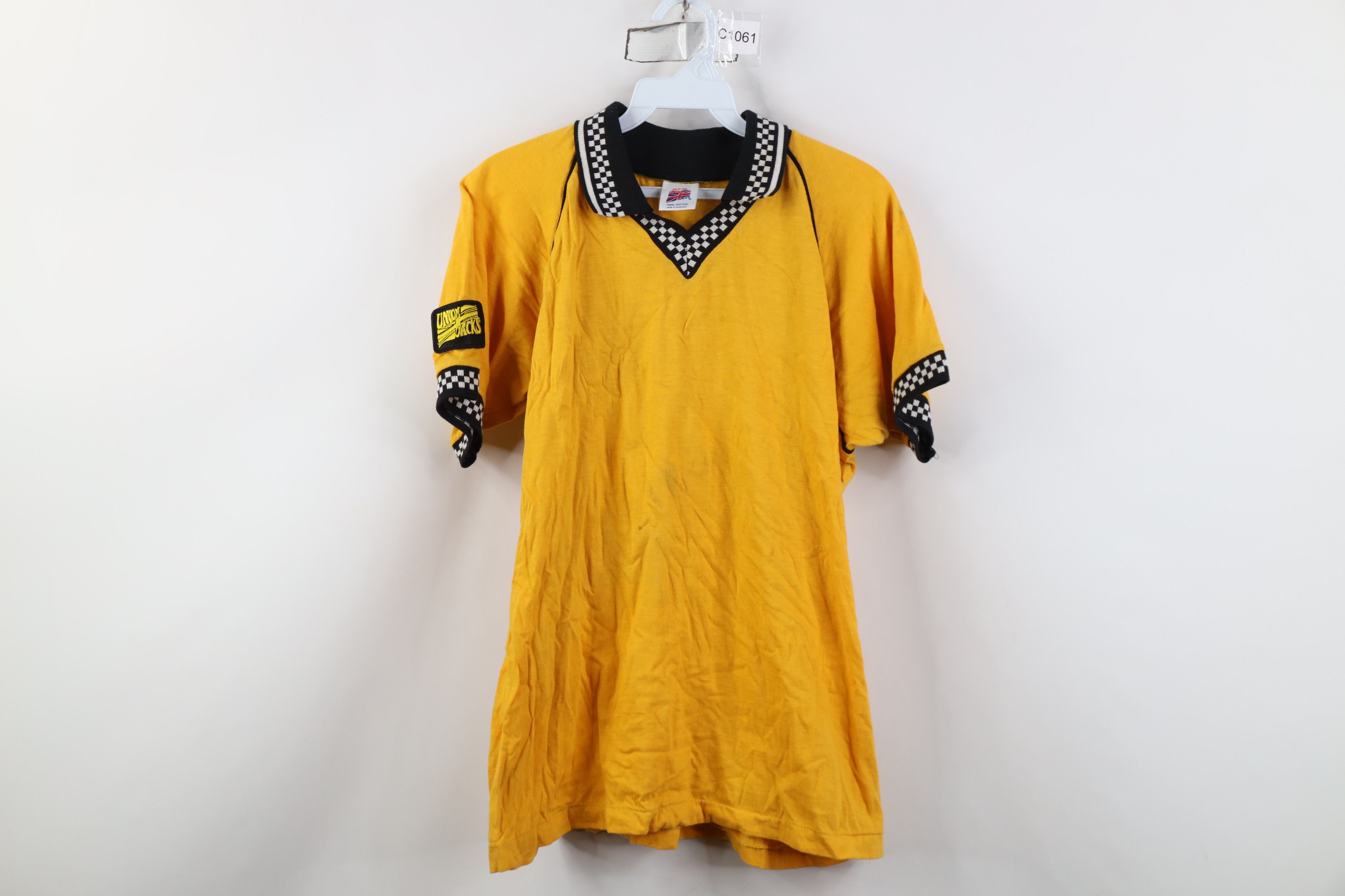 Vintage Vintage 80s 90s Union Jacks Collared Soccer Jersey Size US M / EU 48-50 / 2 - 1 Thumbnail