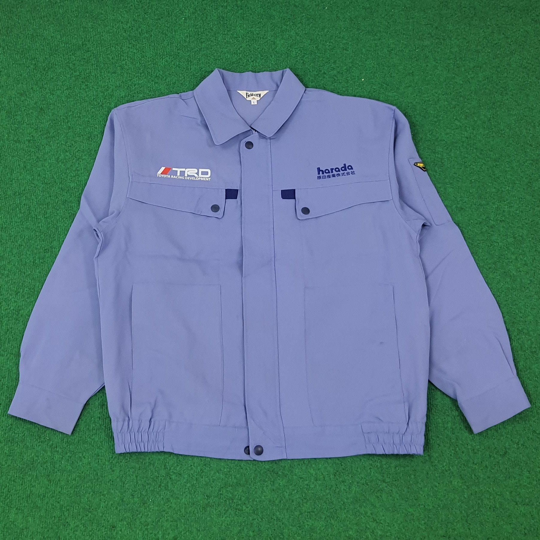 Japanese Brand × Vintage Vintage TRD Toyota Racing Motorsports Jacket C222N13 Size US L / EU 52-54 / 3 - 3 Thumbnail