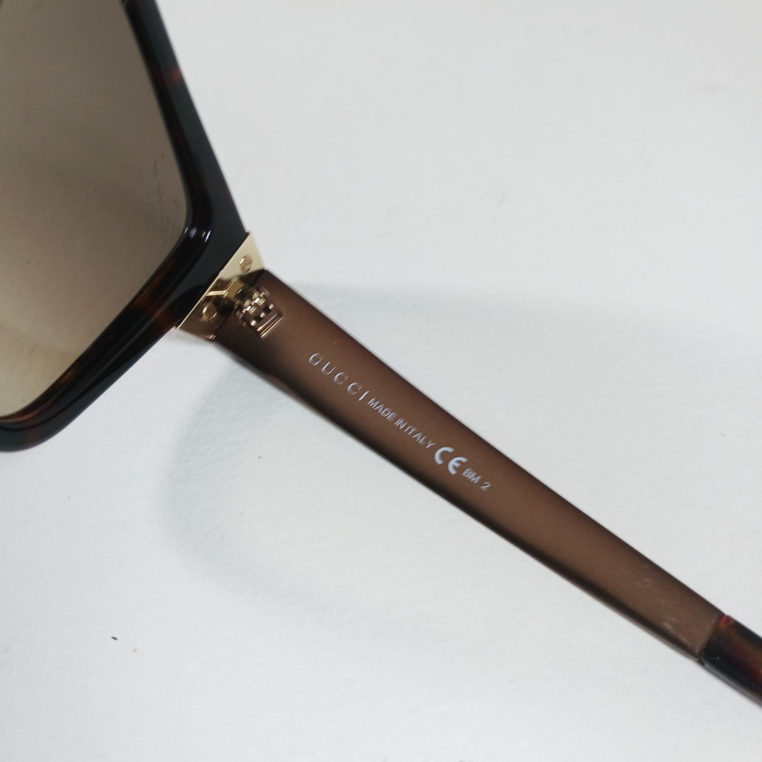 Gucci Gucci GG 3718/S Tortoise Metal Gradient Sunglasses Italy Size ONE SIZE - 10 Thumbnail