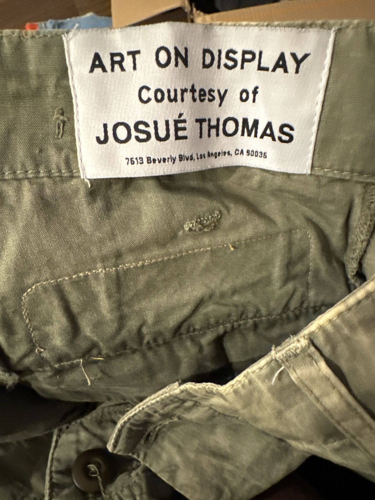 Gallery Dept. Gallery Dept. Kenzie Fatigue Cargo Shorts Size US 34 / EU 50 - 8 Thumbnail