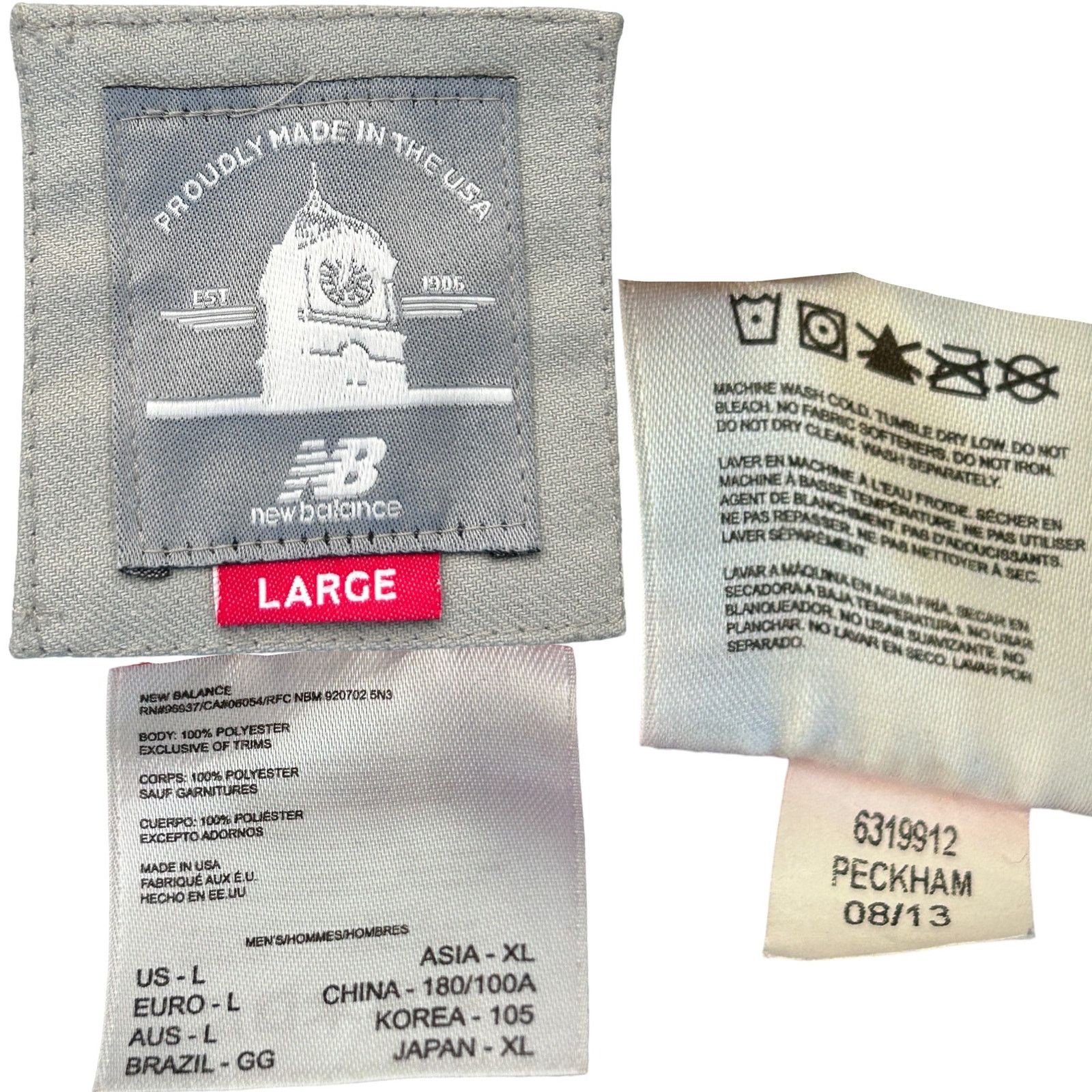 New Balance New Balance NB990 Heritage Pinnacle Men's L Jacket w/ Hood Size US L / EU 52-54 / 3 - 5 Thumbnail