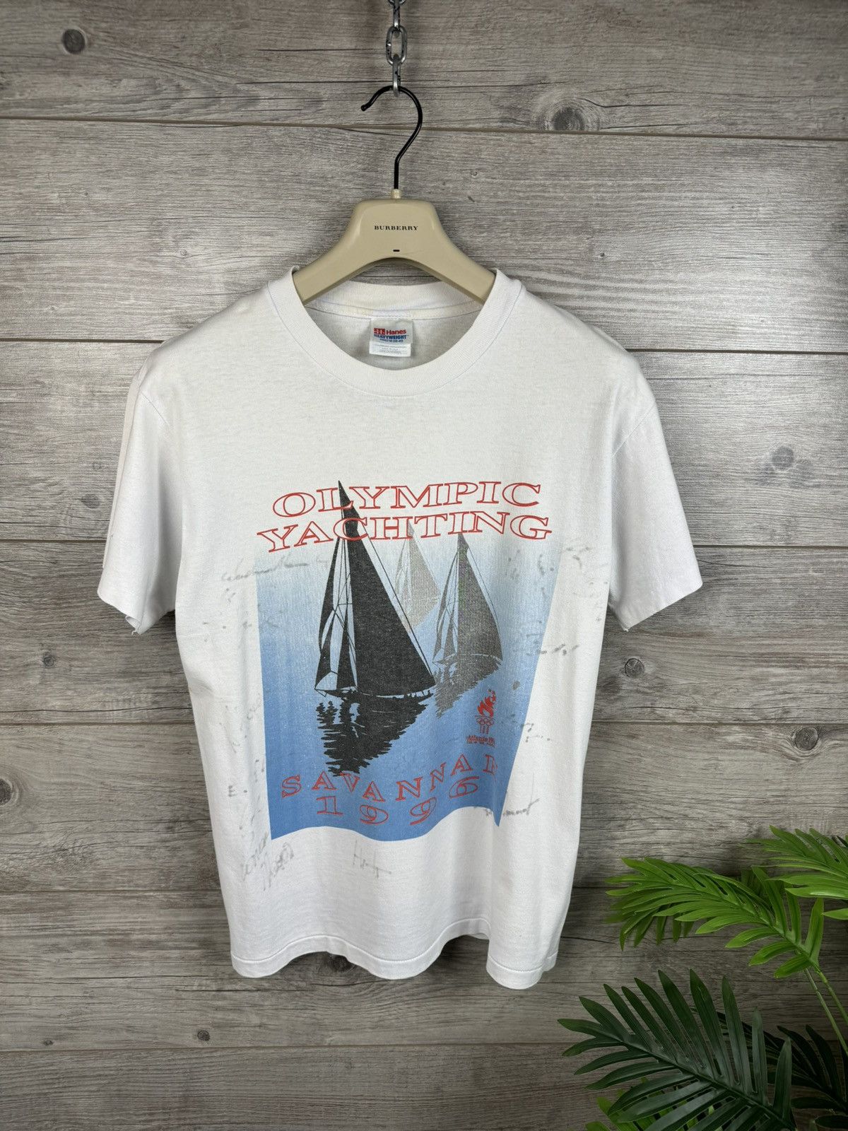 Vintage Olympic Yachting Atlanta Savannah 1996 Size US M / EU 48-50 / 2 - 1 Thumbnail