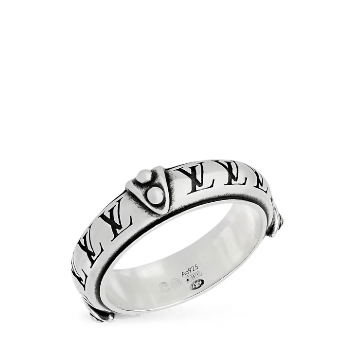 Louis Vuitton LV Lozine Ring (Small) Size ONE SIZE - 2 Thumbnail