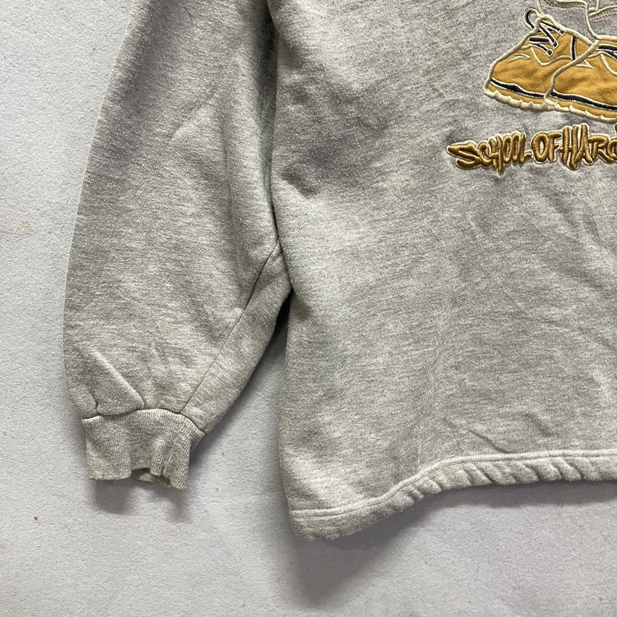 Vintage School of Hard Knocks (SOHK) Oversized Graphic Hoodie Size US XL / EU 56 / 4 - 5 Thumbnail