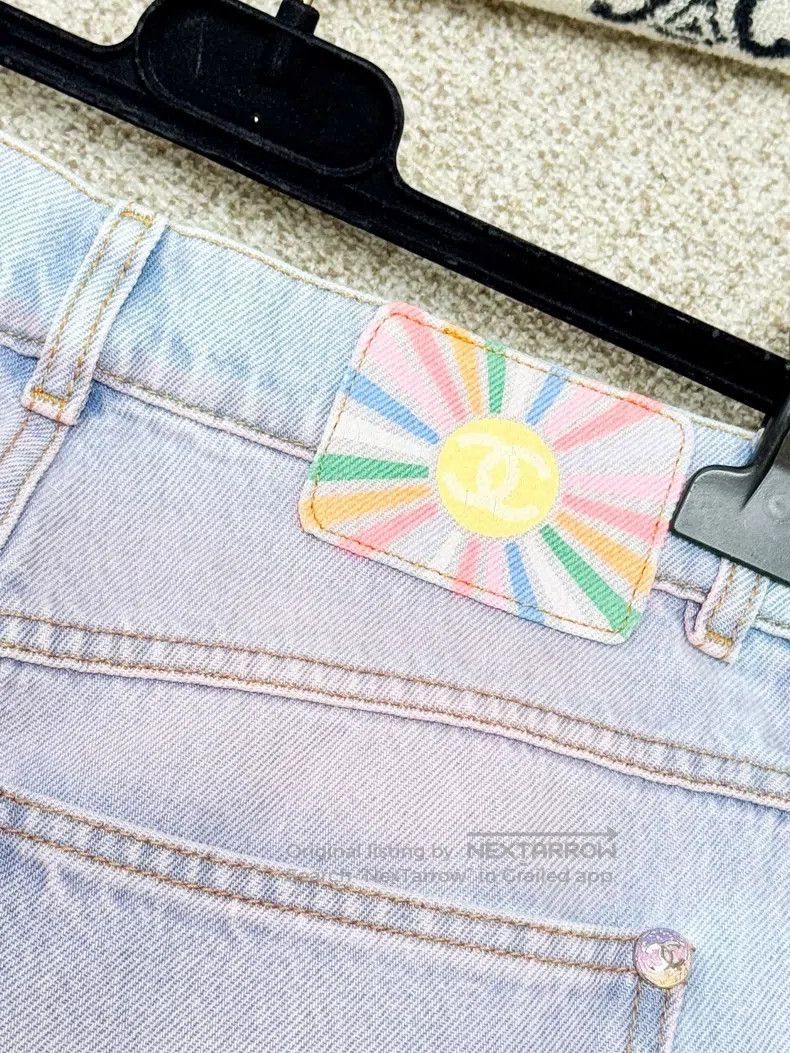 Chanel Chanel 24C Spring and Summer Show Pink Gradient Blue Blush Size 24" / US 00 / IT 34 - 4 Thumbnail