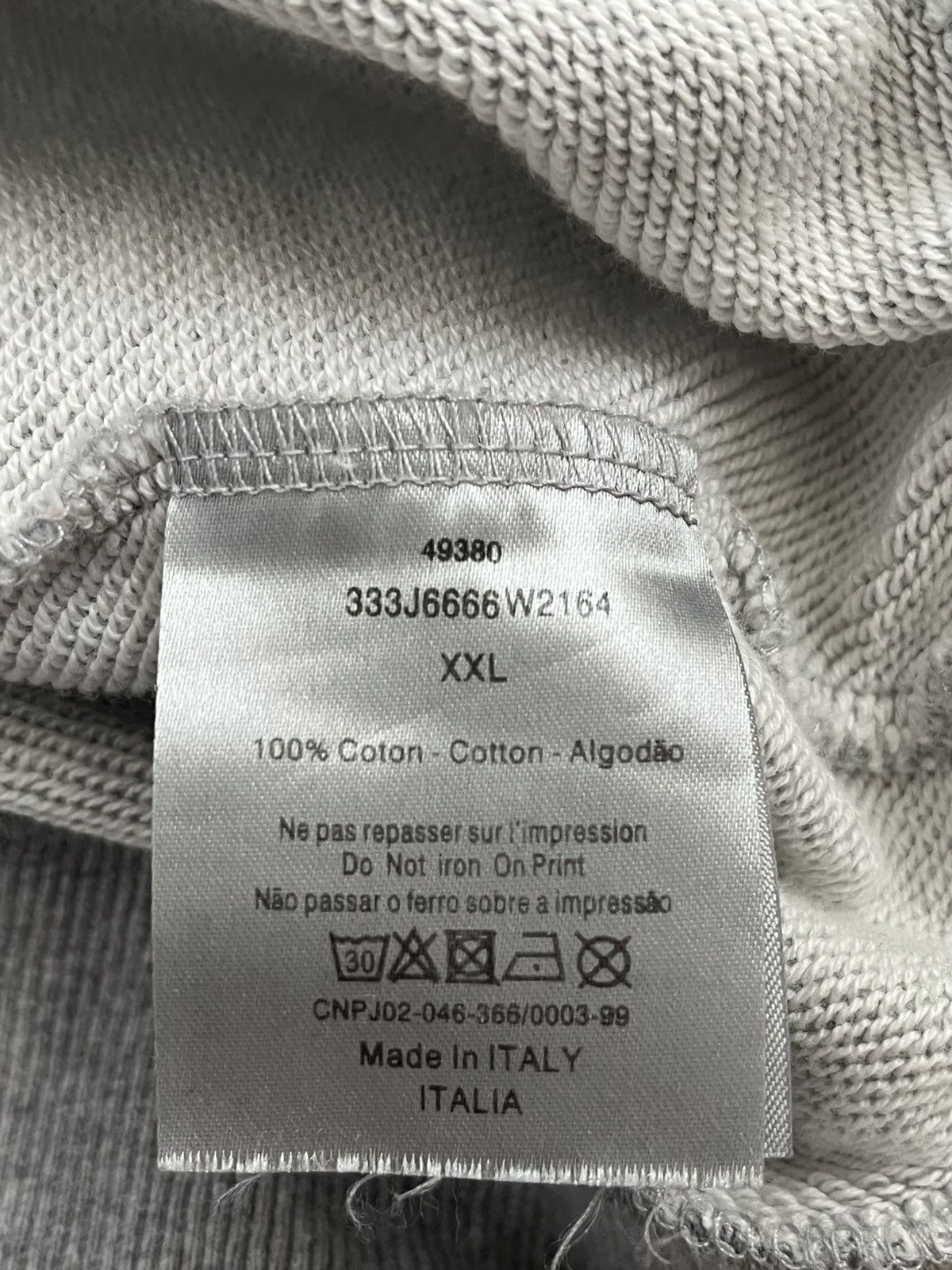 Dior Dior SS15 script sweatshirt Size US L / EU 52-54 / 3 - 6 Thumbnail