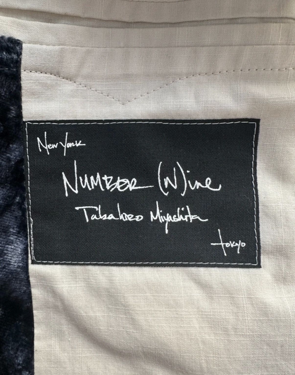 Number (N)ine Number (N)ine 09SS The Lonesome Heroes Royal Vest Size US L / EU 52-54 / 3 - 6 Thumbnail
