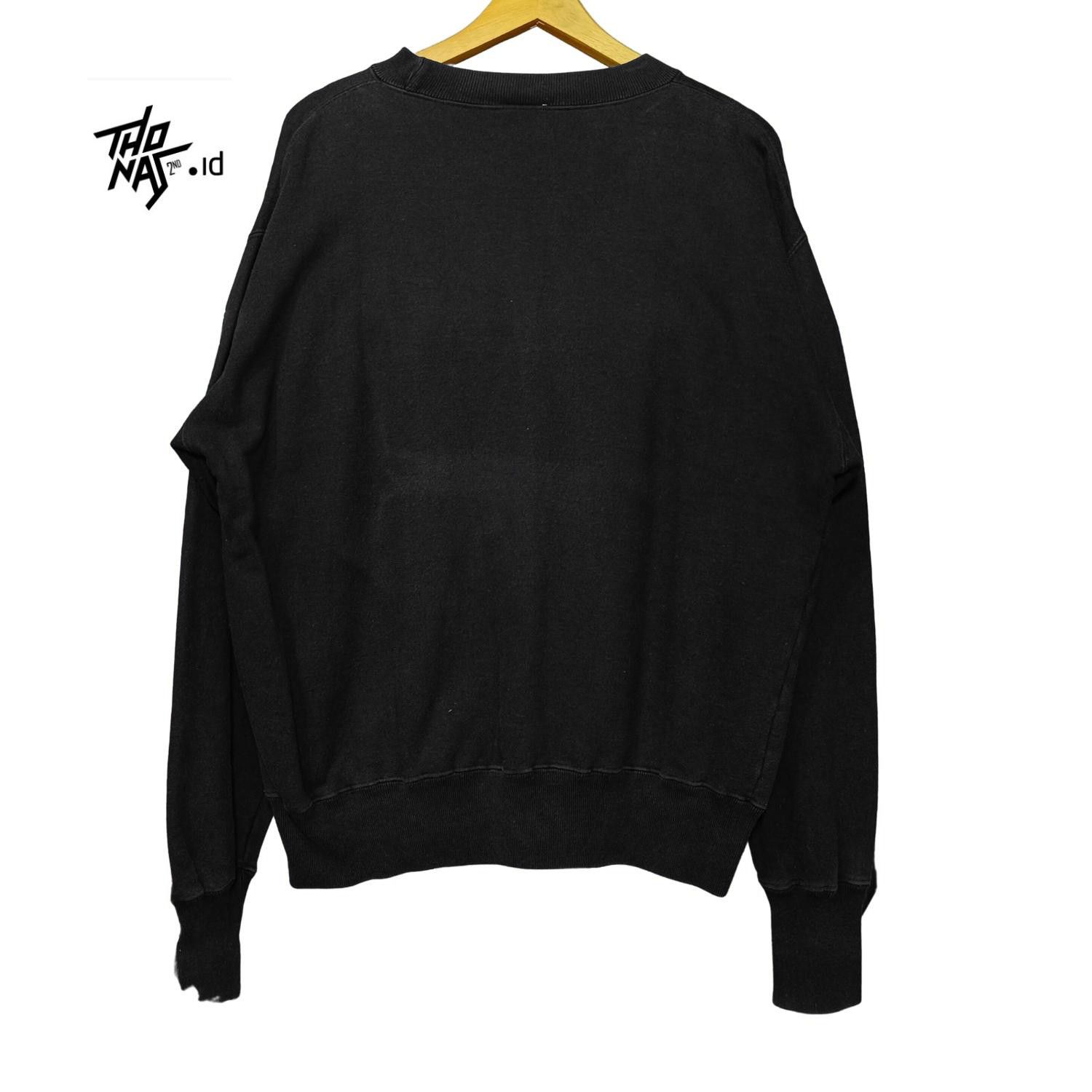 Rare Vintage 90s Cola Cola silver embroidered logo Crewneck