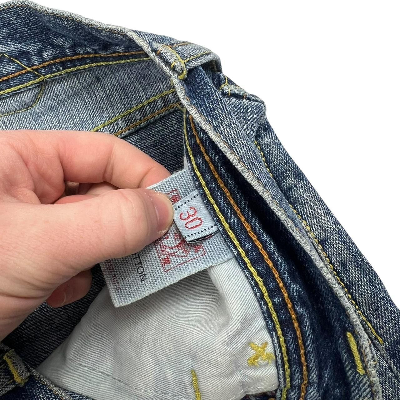 Evisu Vintage Evisu Stitch Style Daicock Jeans - Waist: 30” Size US 30 / EU 46 - 6 Thumbnail