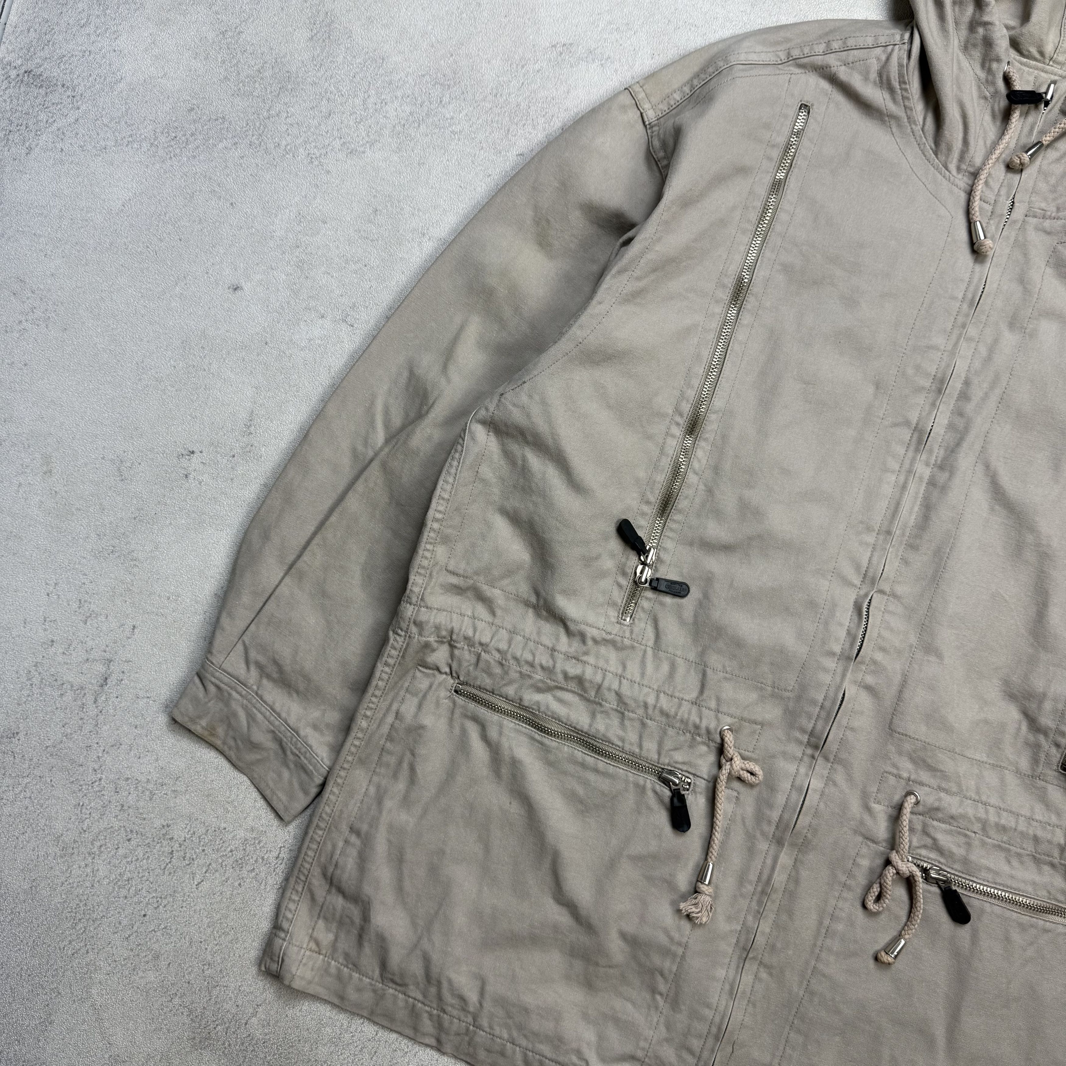 Vintage Marithe Francois Girbaud Multi Pocket Zip jacket