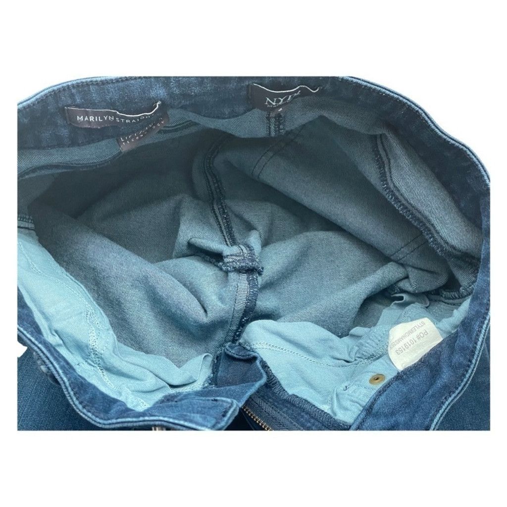 NYDJ NYDJ Marilyn Straight 5 Pocket Stretch Jeans Women’s Size 4. Size 27" / US 4 / IT 40 - 11 Thumbnail