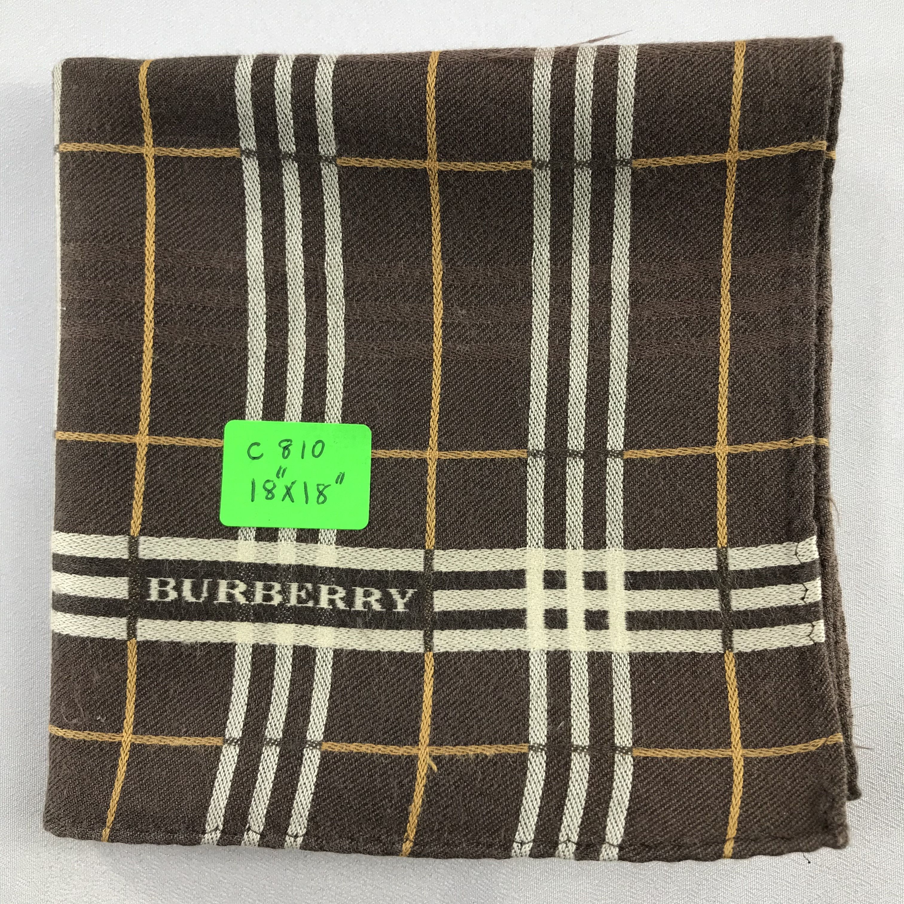 Burberry Burberry Handkerchief / Bandana / Neckerchief C810 Size ONE SIZE - 7 Thumbnail