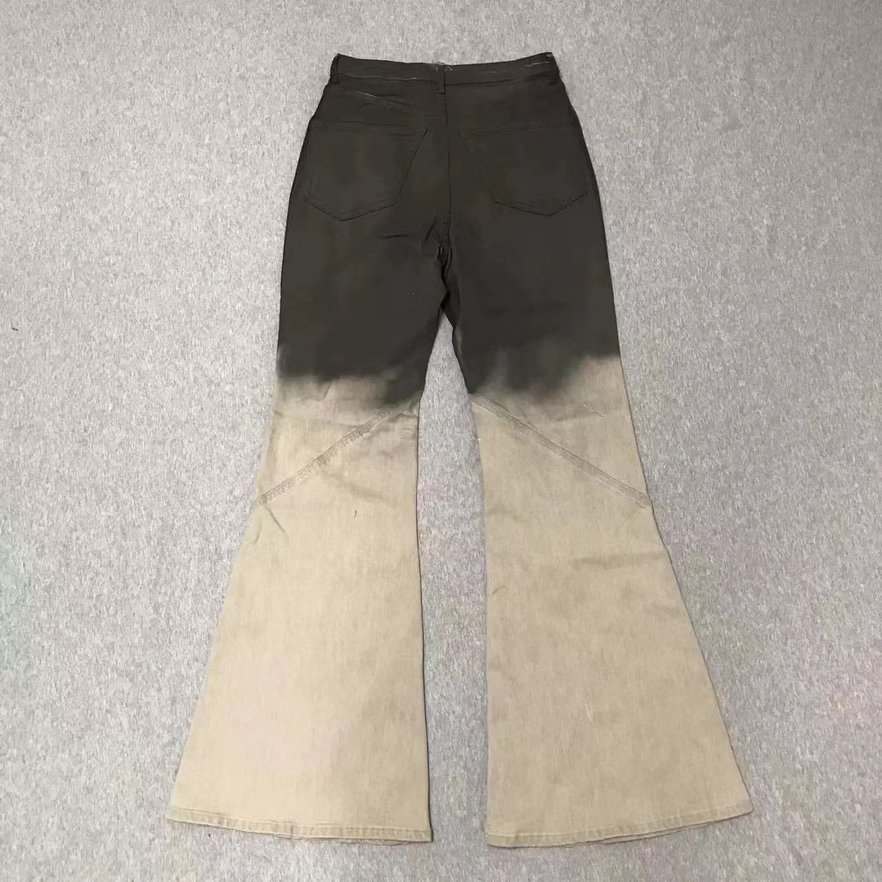 Japanese Brand vintage ombre wash micro-flare jeans Size US 34 / EU 50 - 12 Thumbnail