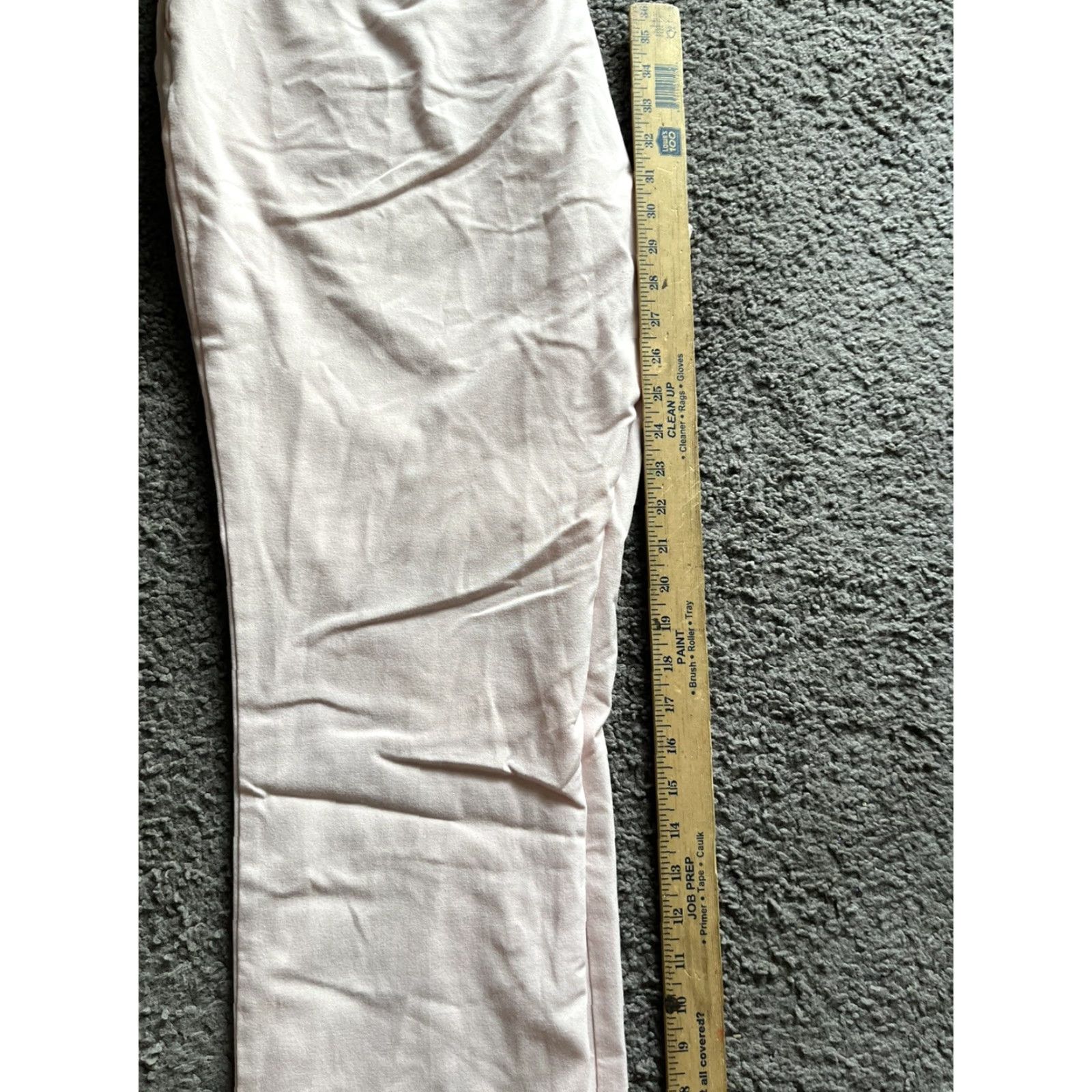 Avenue New York & Company Women Stretch Pants Size 14 Pink Dress Pants Trousers Size 36" / US 14 / IT 50 - 6 Thumbnail
