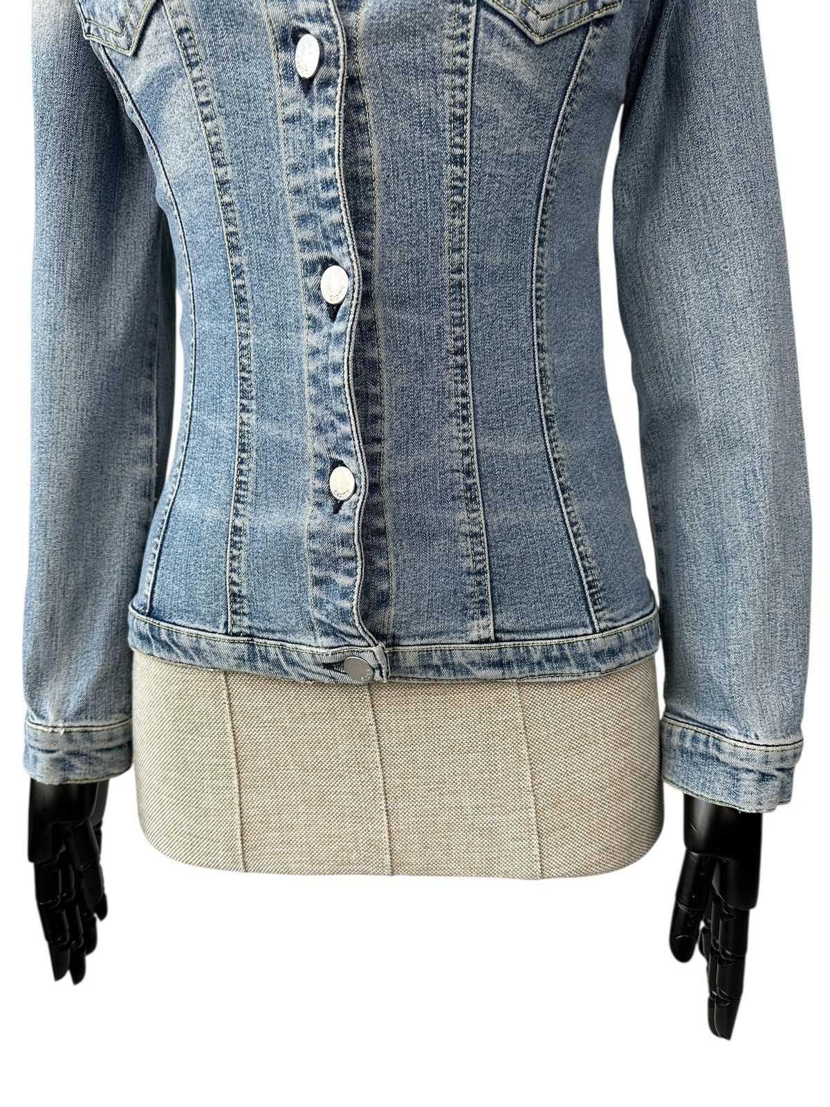 Miss Sixty Vintage Y2K MISS SIXTY Brink Denim Trucker Jacket Size M / US 6-8 / IT 42-44 - 5 Thumbnail