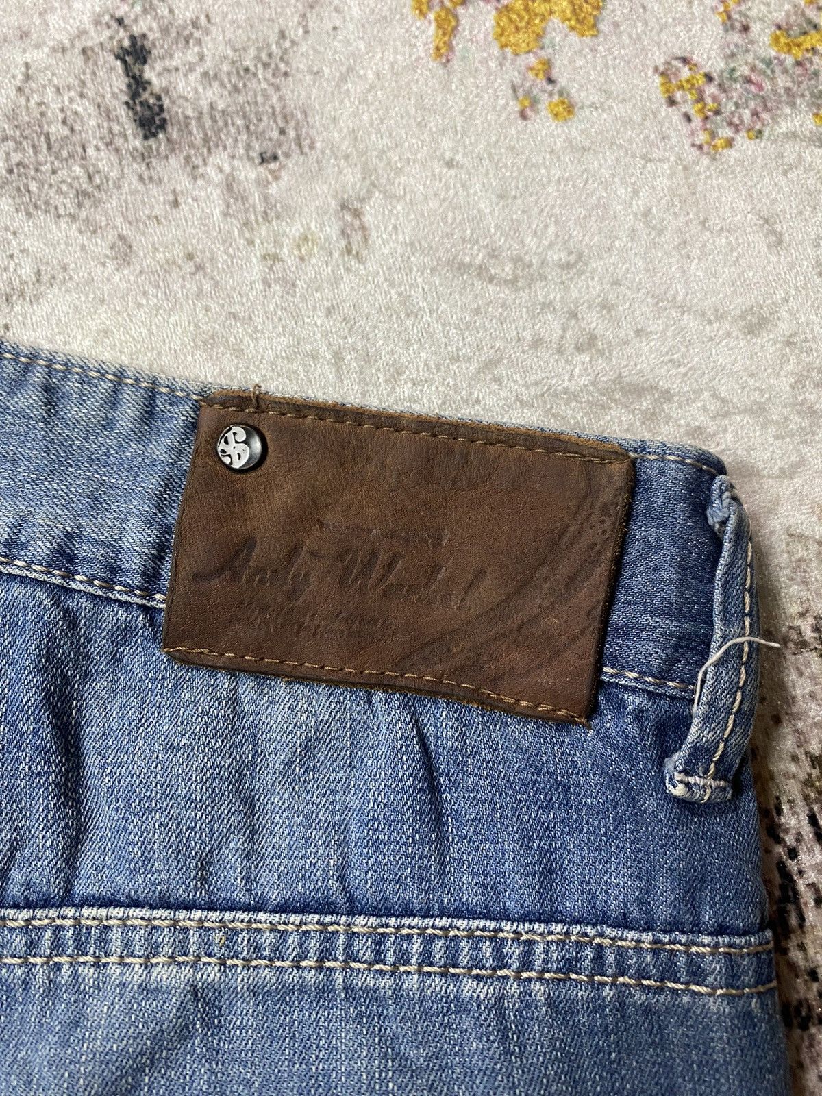 Andy Warhol × Le Grande Bleu (L.G.B.) Y2K Andy Warhol Short Pants Size US 32 / EU 48 - 4 Thumbnail