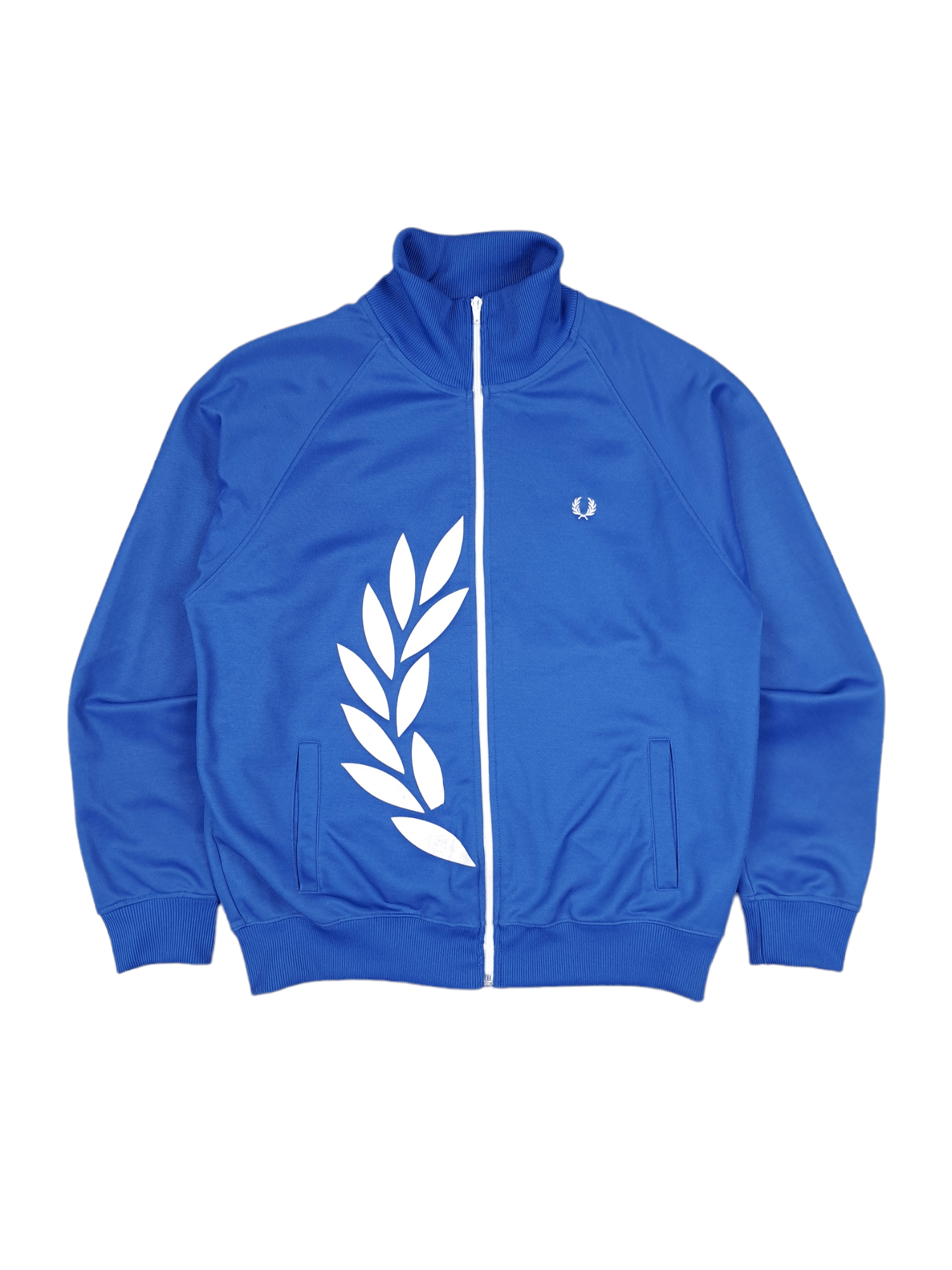 Designer × Fred Perry × Vintage 💎 Vintage Fred Perry Full Zip Big Logo Tracksuit Sweatshirt Size US M / EU 48-50 / 2 - 1 Thumbnail