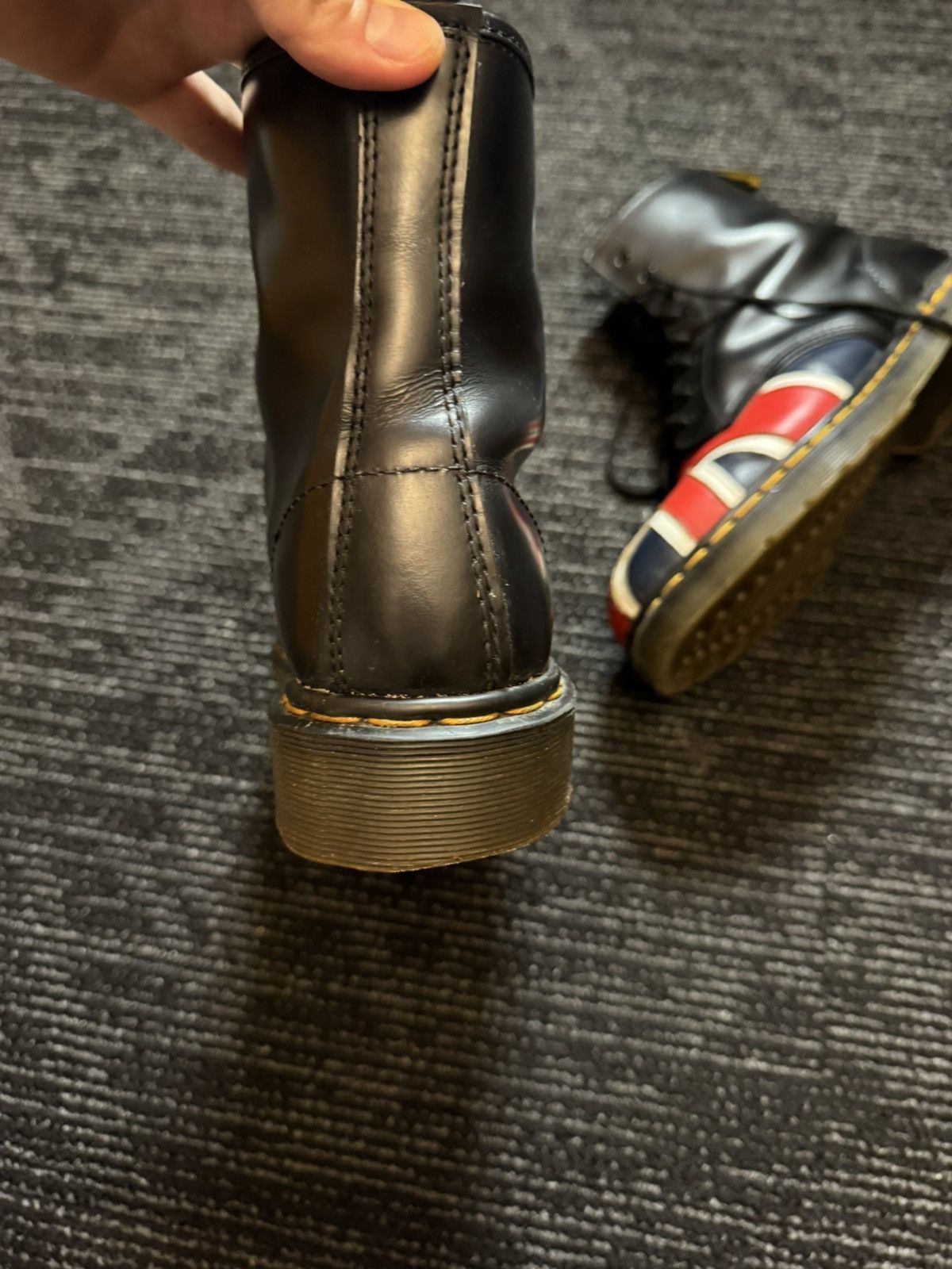 Dr. Martens Vintage Dr.Martens Union Jack Leather Boots Size US 9 / EU 42 - 7 Thumbnail