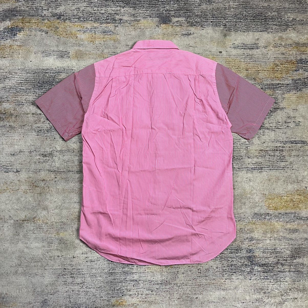 Comme des Garcons Homme Comme des garcons homme ad2008 two tone stripe shirt Size US S / EU 44-46 / 1 - 2 Thumbnail