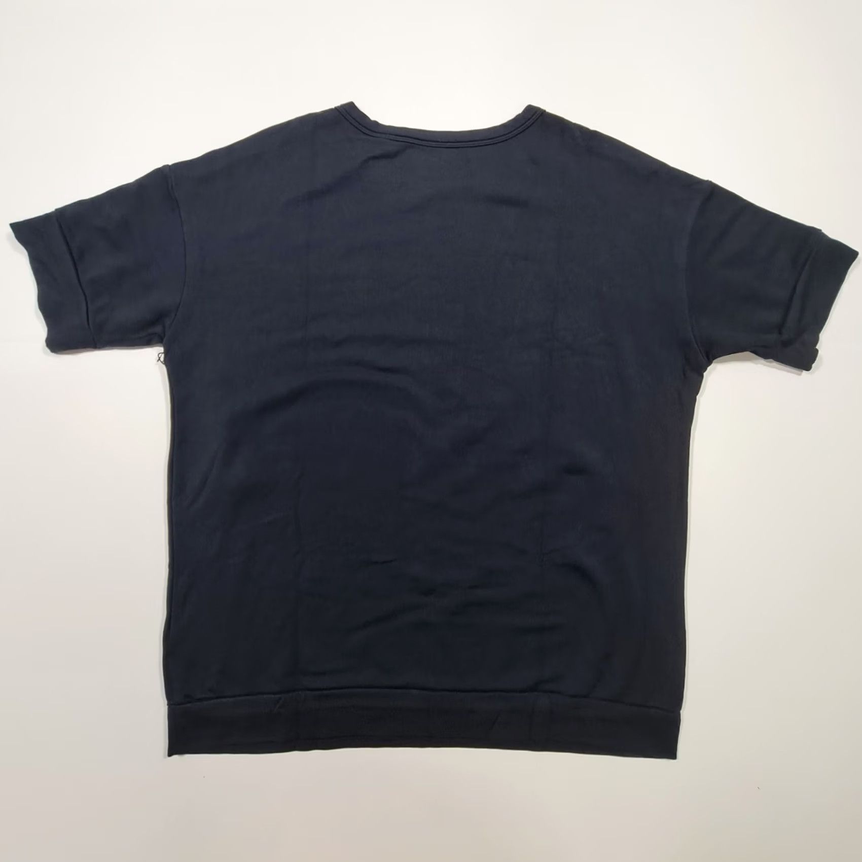 Velvet Velvet by Graham & Spencer Womens T Shirt Navy Blue Small Fleece Relaxed Top Size S / US 4 / IT 40 - 7 Thumbnail