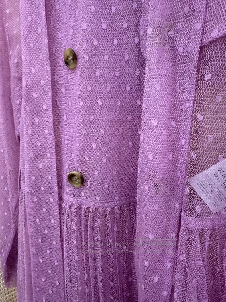 Valentino Valentino Dress polka dot mesh Size S / US 4 / IT 40 - 3 Thumbnail