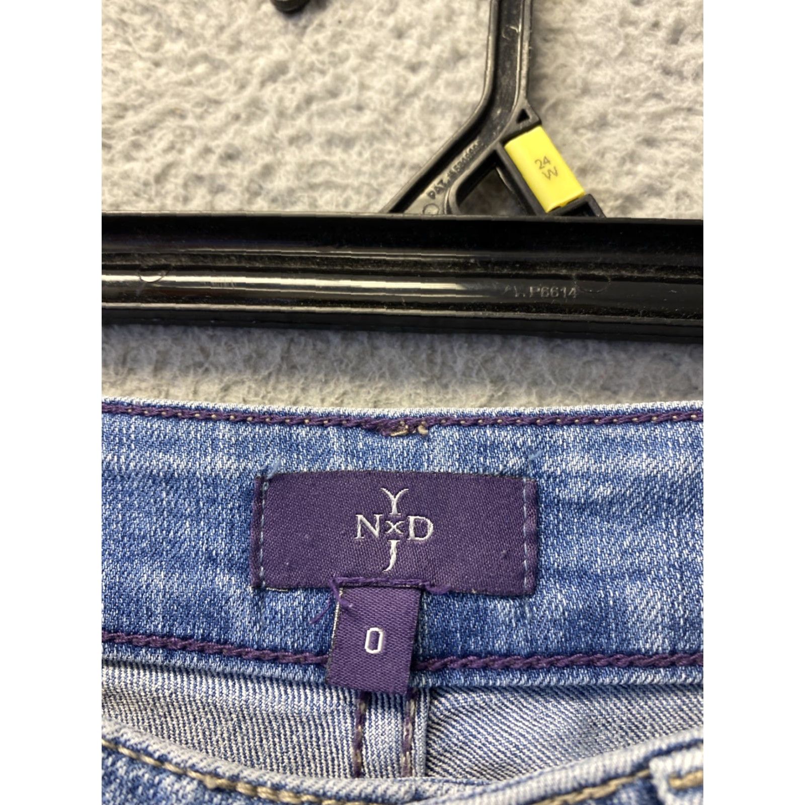 NYDJ NYDJ Women's Pants Jeans Size 0 Ankle Blue Straight Leg Size 25" / US 0 / IT 36 - 4 Thumbnail