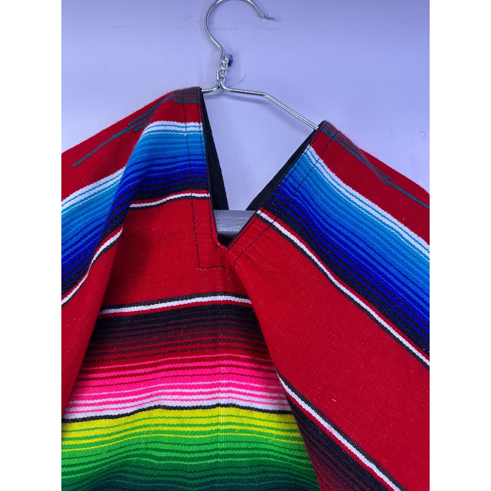 & Other Stories Mexican Multi Color Long Poncho 72” long Size US XL / EU 56 / 4 - 4 Thumbnail