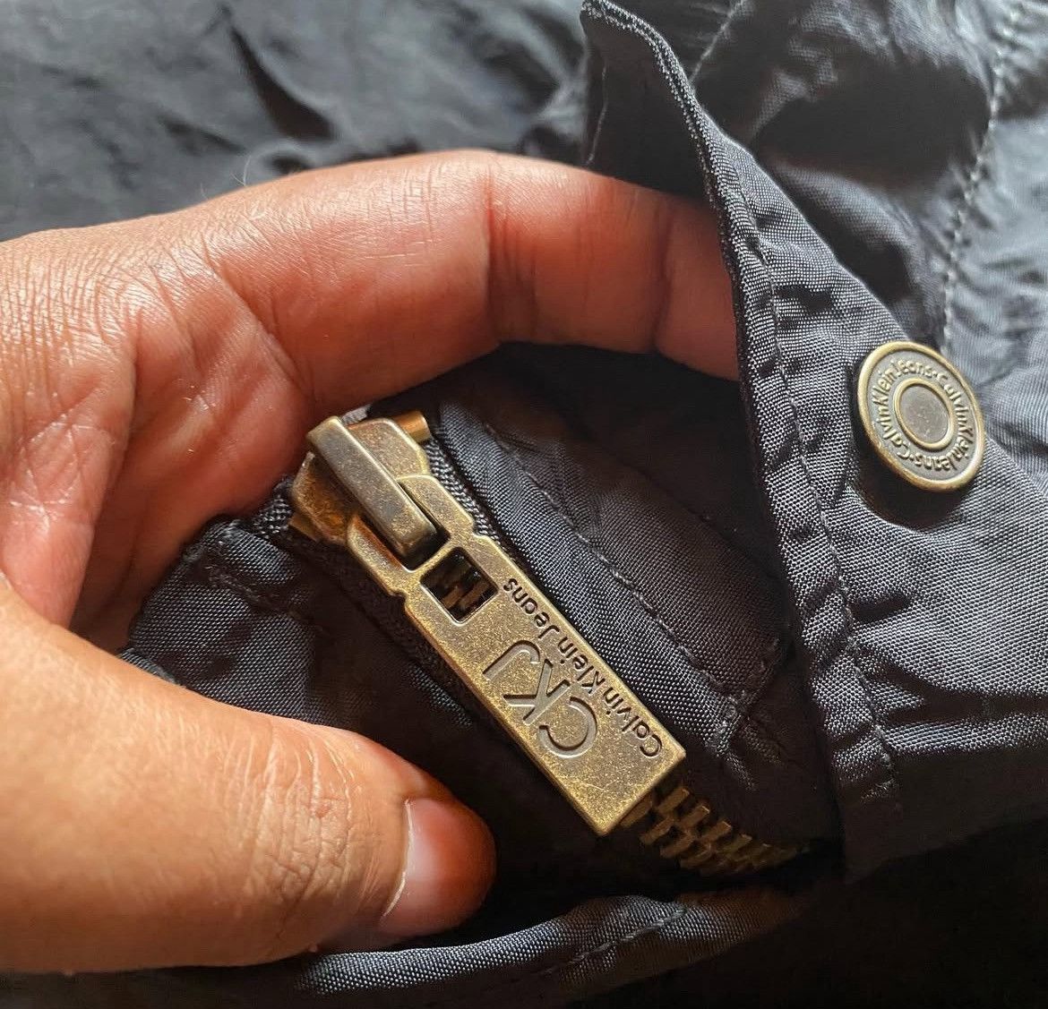 If Six Was Nine Vtg Calvin Klein Jeans Jacket Size US L / EU 52-54 / 3 - 5 Thumbnail