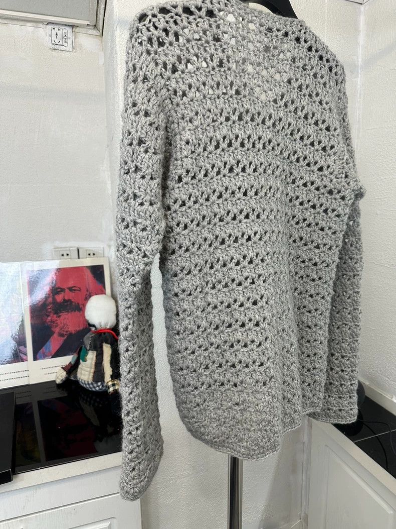 Kiko Kostadinov Kiko Kostadinov Knitted cardigan with empty flower petal pa Size US M / EU 48-50 / 2 - 7 Thumbnail