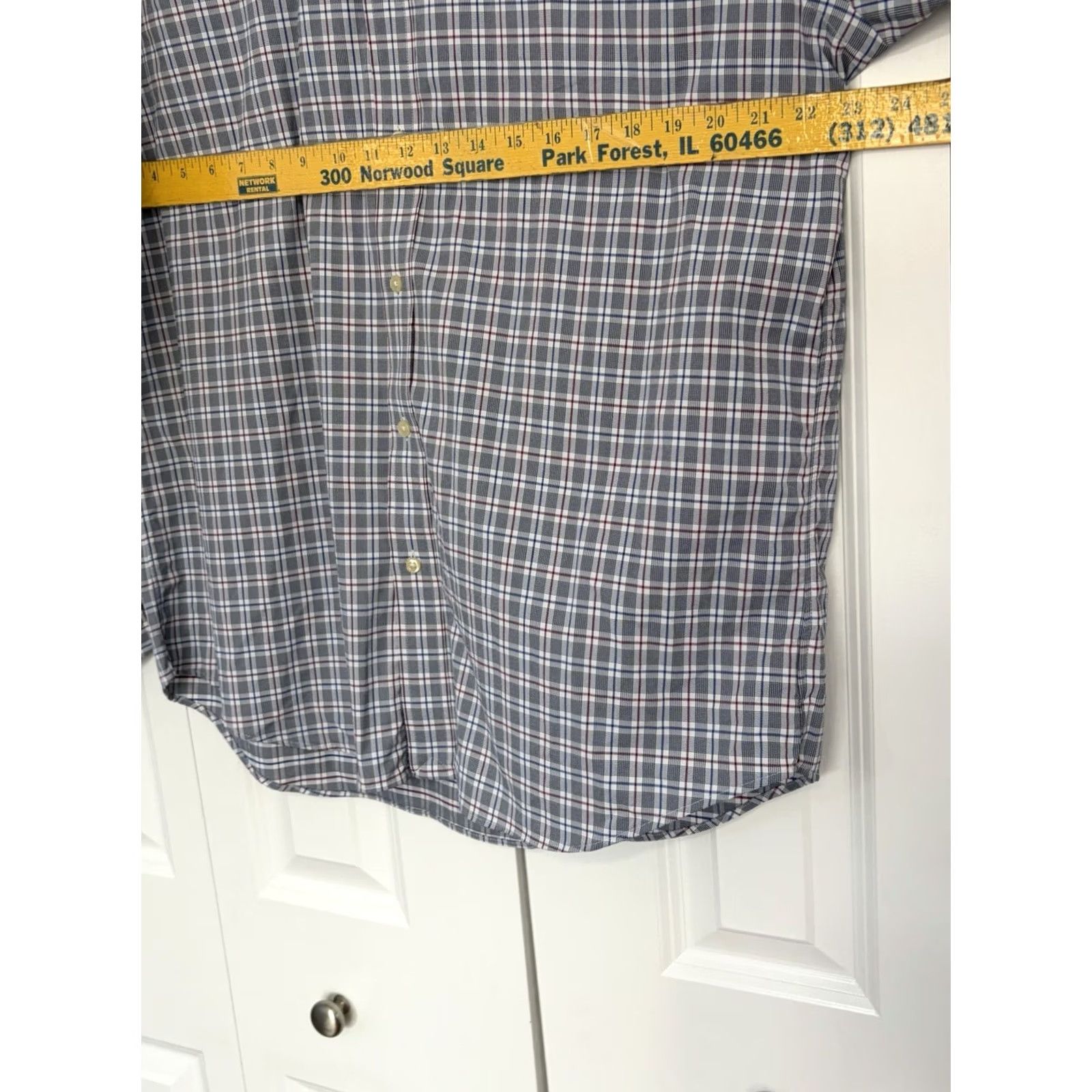 Ralph Lauren Ralph Lauren Button-Down Shirt XL Classic Fit Plaid Multicolor Cotton Blend Men’s Long Sleeve Casual White Red Blue - Polo Ralph Lauren Blaire Size US XL / EU 56 / 4 - 3 Thumbnail