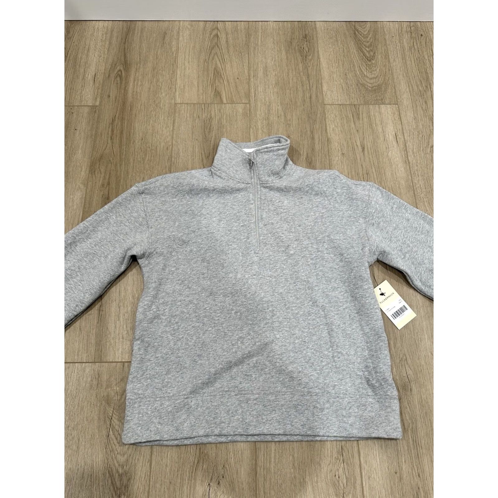 Vintage Tuckernuck Pullover Womens S Gray NWT TNUCK Sport Heathered Carlson Quarter Zip Size S / US 4 / IT 40 - 3 Thumbnail