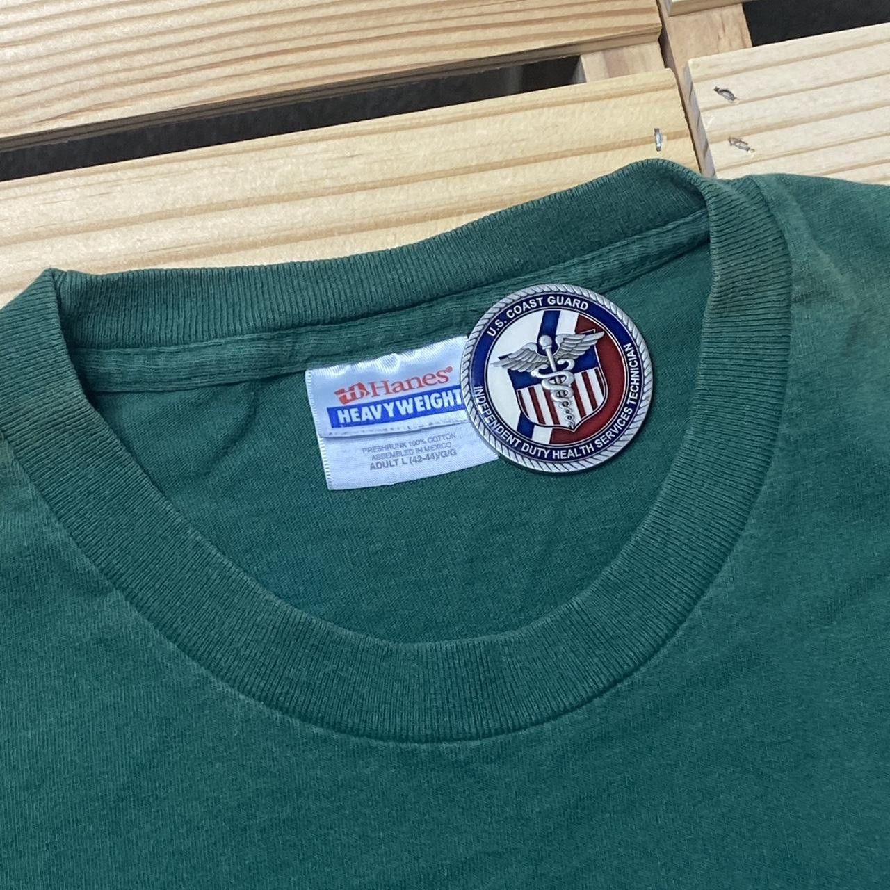 Hanes Vintage Green Lantern Green Superhero Tee Size Large Size US L / EU 52-54 / 3 - 3 Thumbnail