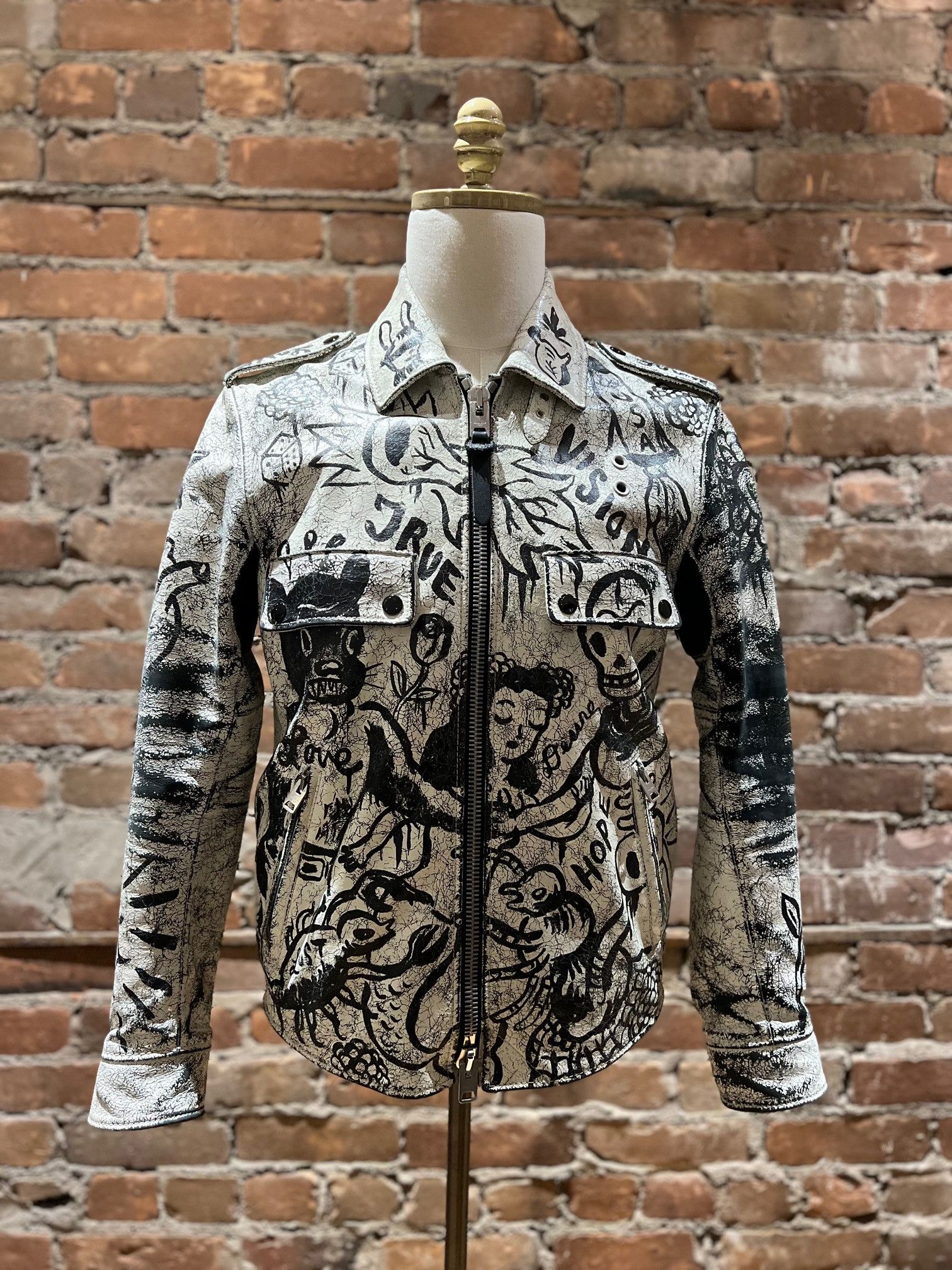 Coach Coach 1941 x Gary Baseman Limited Edition Leather Jacket Size US M / EU 48-50 / 2 - 1 Thumbnail