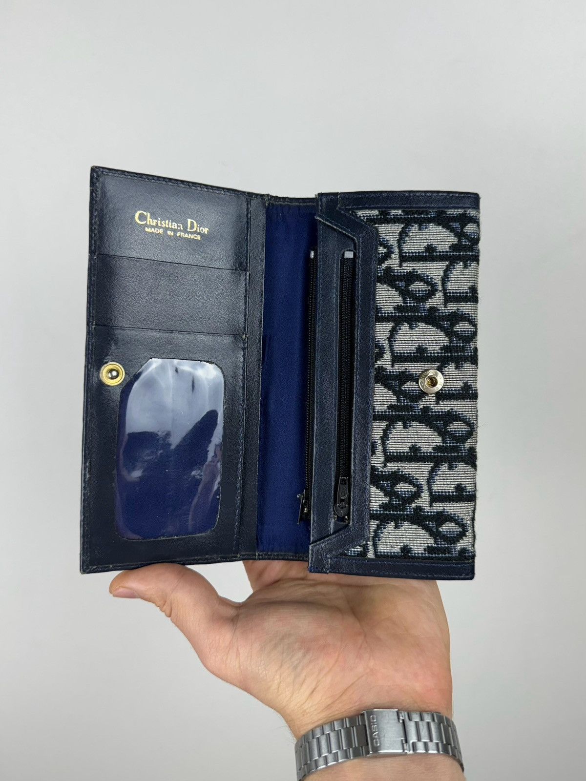 Christian Dior Monsieur × Dior Vintage monogram wallet Christian Dior 90s original luxury Size ONE SIZE - 2 Thumbnail