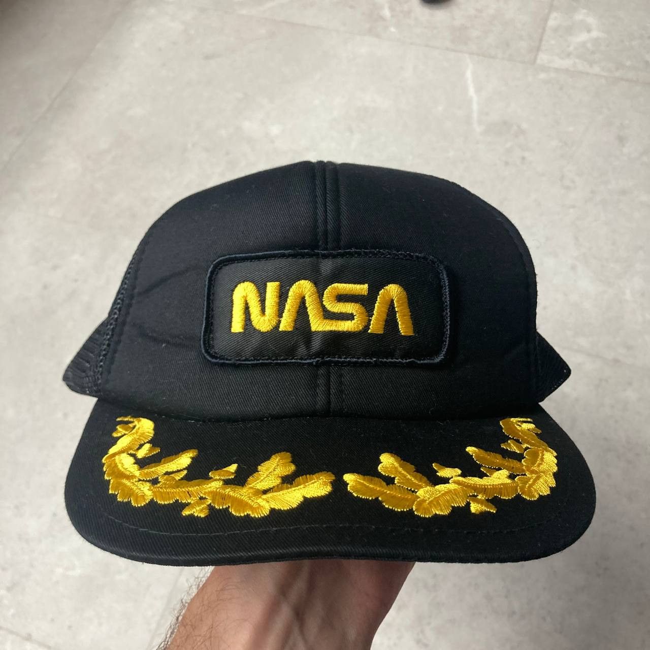 NASA Vintage NASA American Space Agency Cosmos USA Tracker Hat Size ONE SIZE - 1 Thumbnail