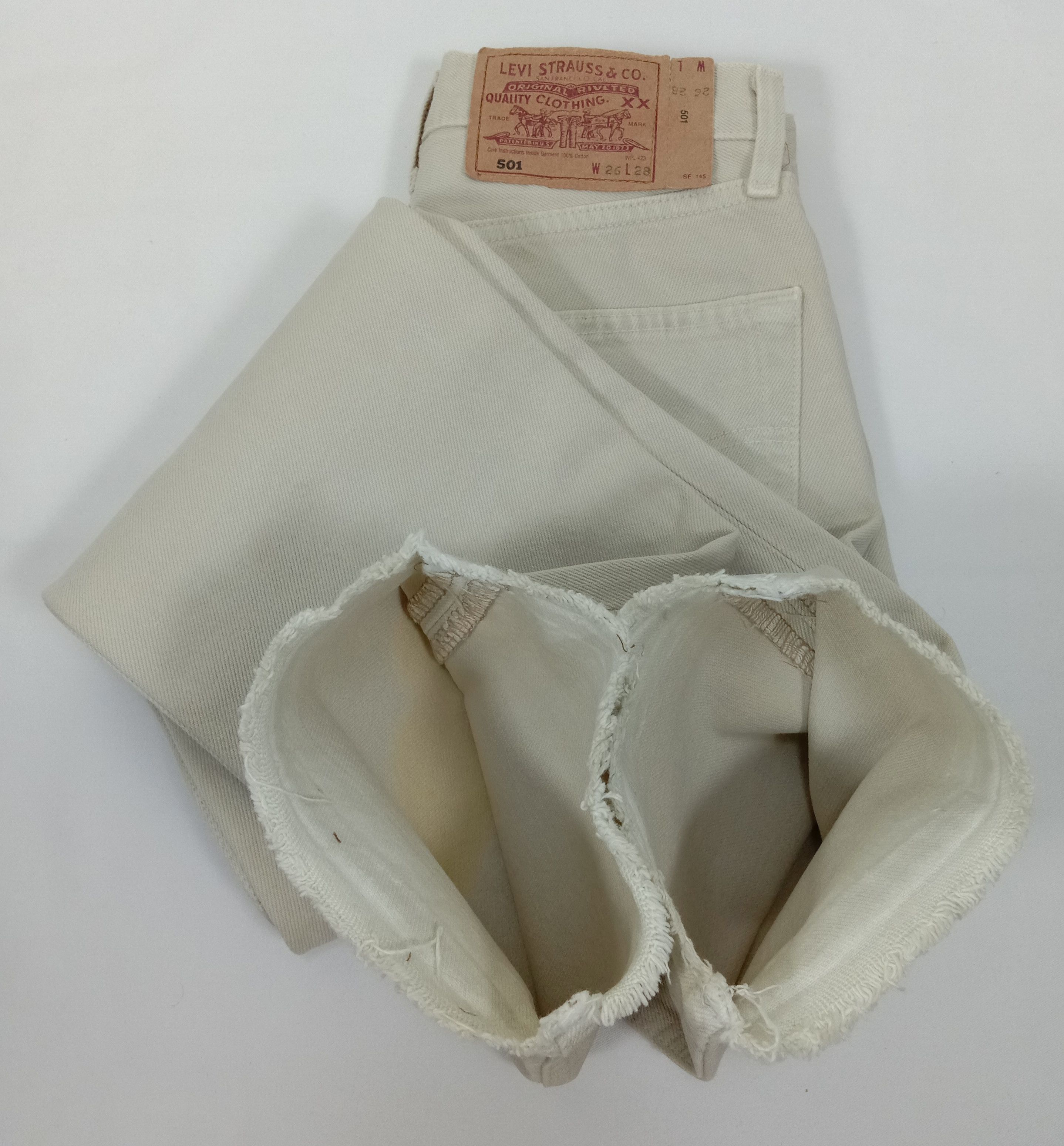 Levi's Vintage 90s Levi's 501 Jeans Buttons Fly Denim Size 26" / US 2 / IT 38 - 16 Thumbnail