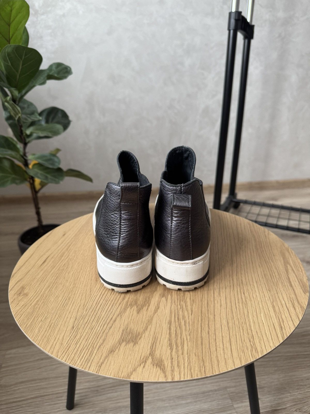 Brunello Cucinelli Brunello Cucinelli Leather Boots Sneakers Size US 7 / IT 37 - 4 Thumbnail
