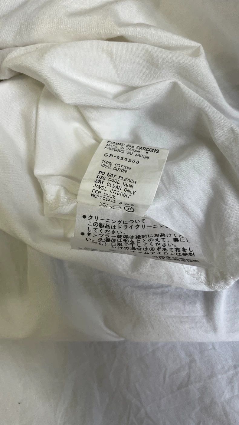 Comme des Garcons Comme Des Garcons Main Line White Shirt Size M / US 6-8 / IT 42-44 - 5 Thumbnail