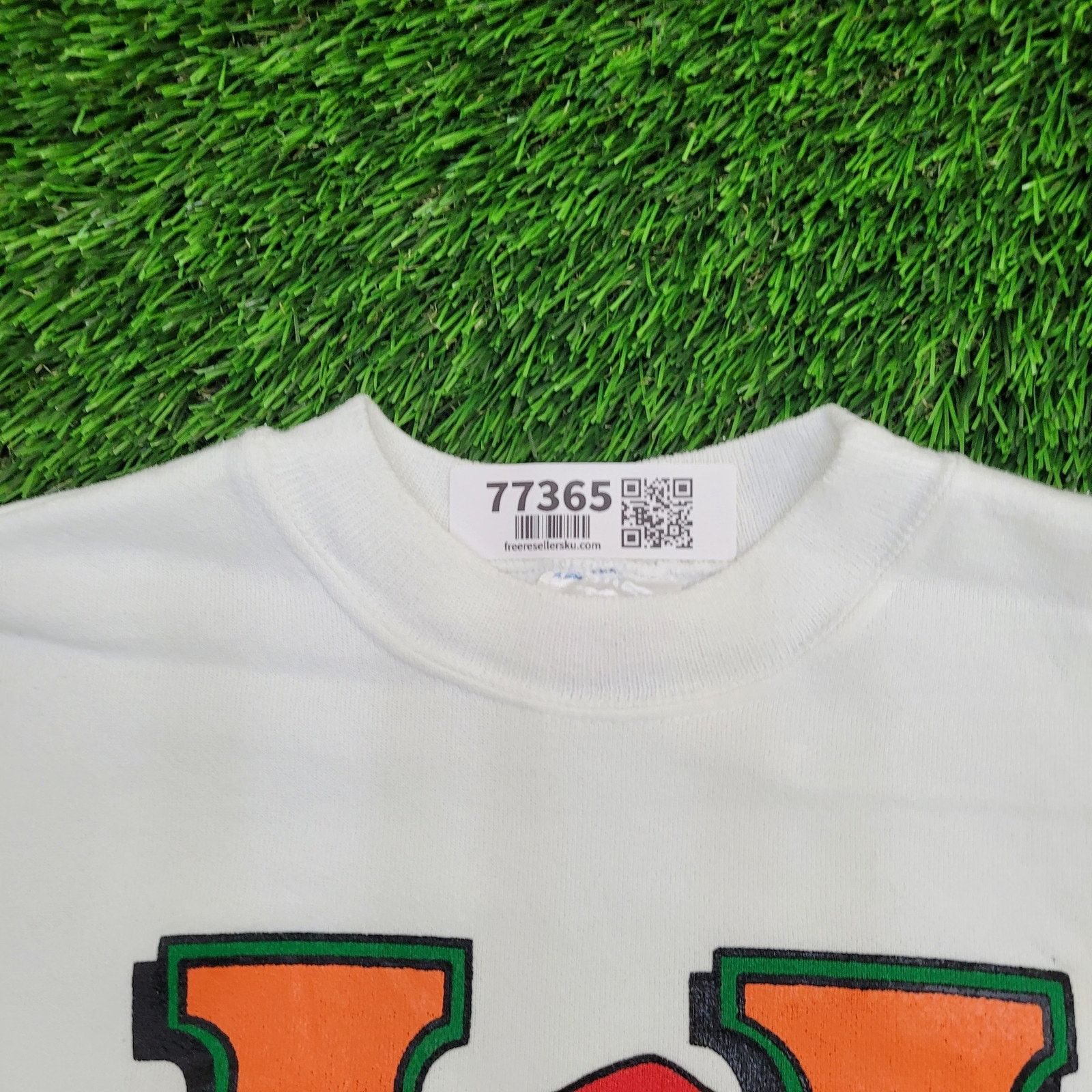 Hanes Vintage 90s UT Dog Sweatshirt L/XL 23x23 Boxy Smokey-Claus Size US XL / EU 56 / 4 - 15 Thumbnail